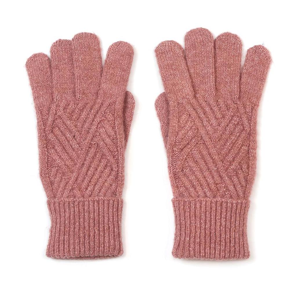 Peace of Mind Gloves Charlotte Cable Knit